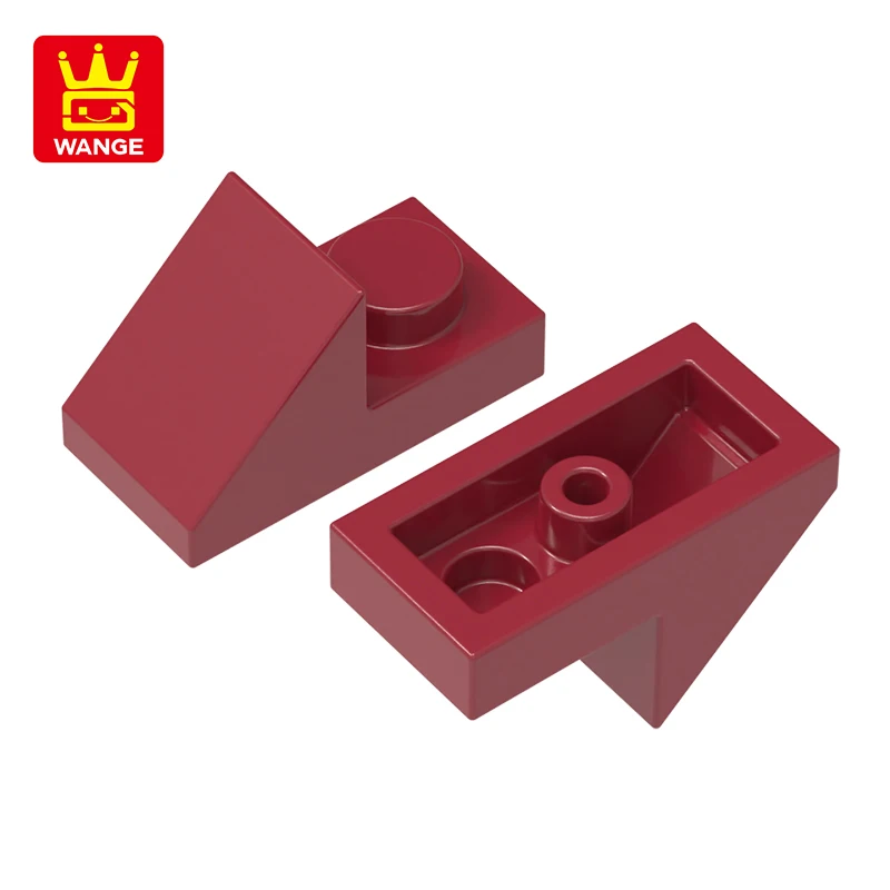 Wange 237 pz/lotto 92946 pendenza 45 ° 2x1 with2/3 ritaglio blocco Moc accessori colorati compatibili con assemblaggio di giocattoli per bambini in mattoni