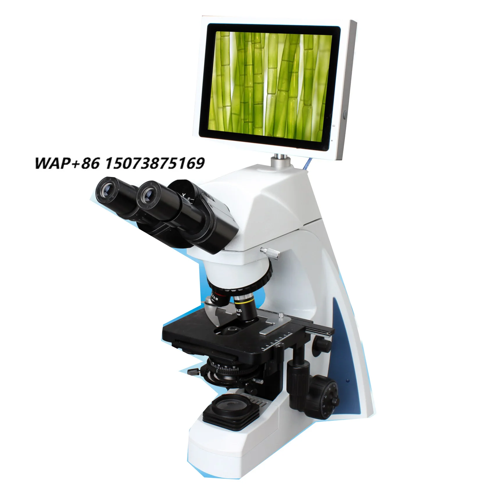 NLCD-307B LCD Digital Binocular Microscope with TFT Touching Screen