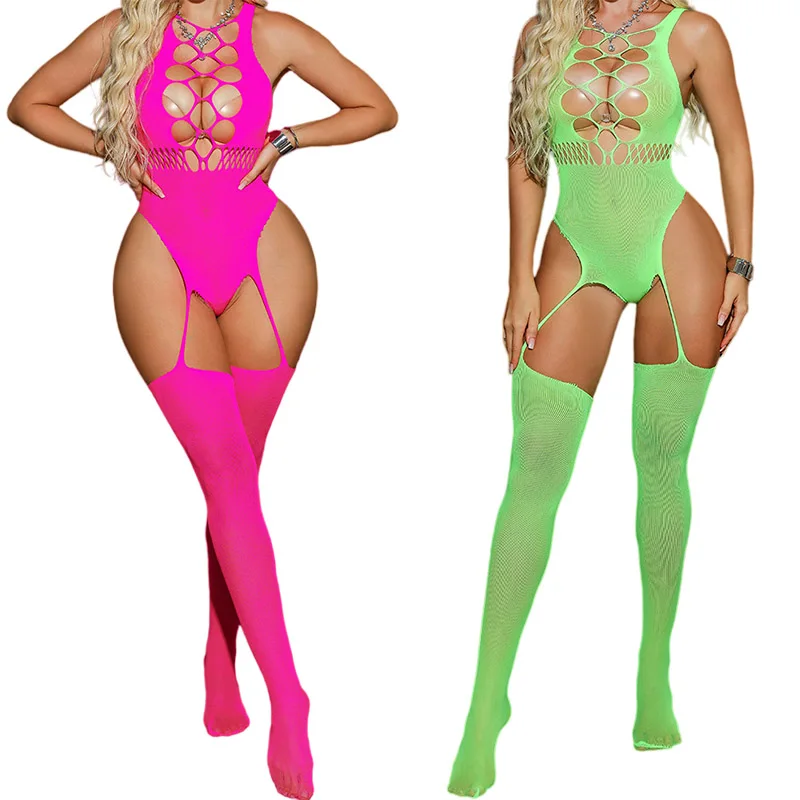 Sexy Lingerie Babydoll Underwear Chemises Nightgown Sleepwear Tights Product Erotic Sexy Lingerie for Women Singlet Garters Suit