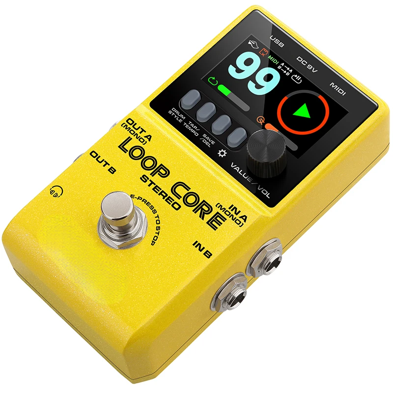 Electric Guitar Loop Stompbox