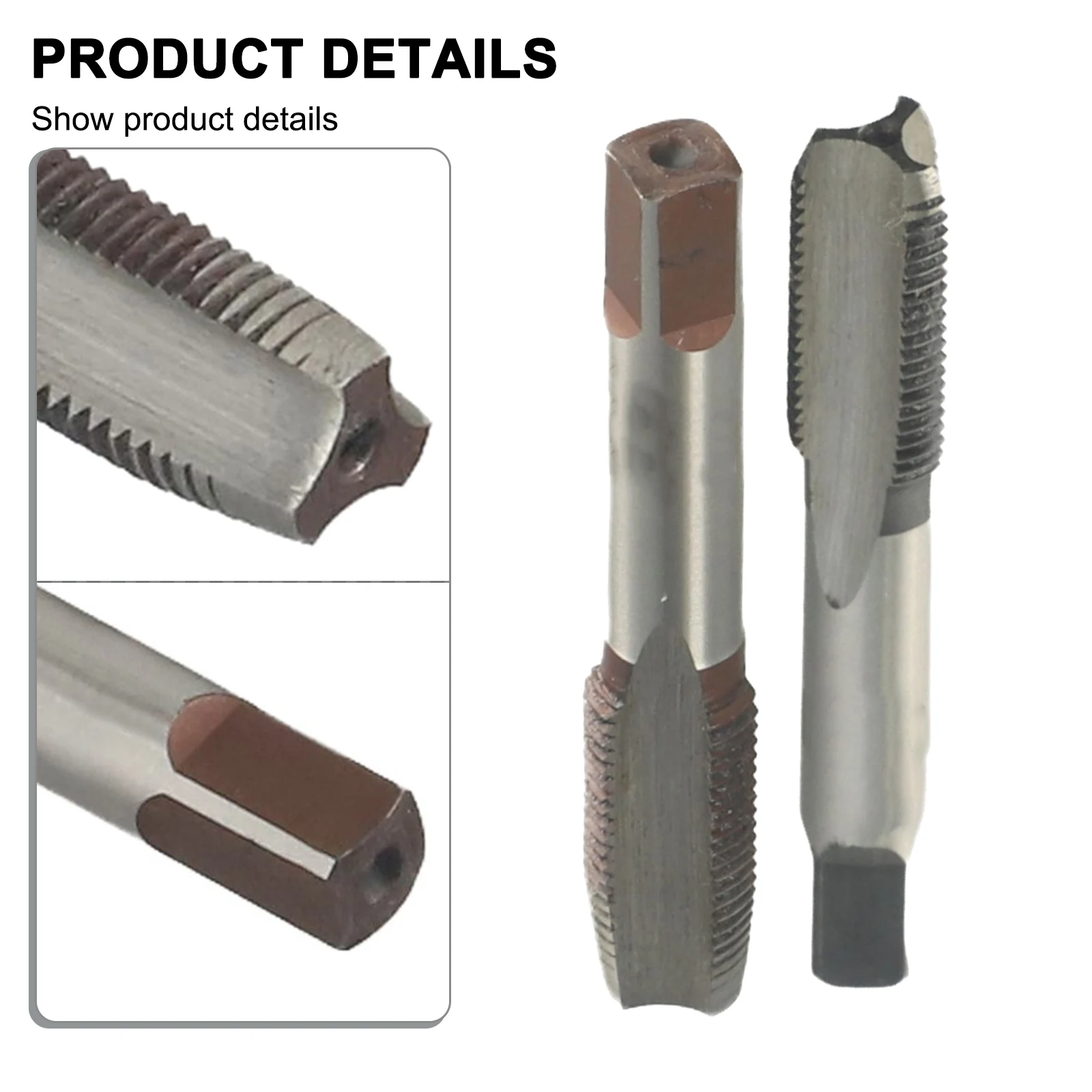 

Metalworking Taps Taps Pitch Silver Thread Accessories Hand Thread M10 X 1mm Pitch M10mmx1 Metric Taper 10mmx1
