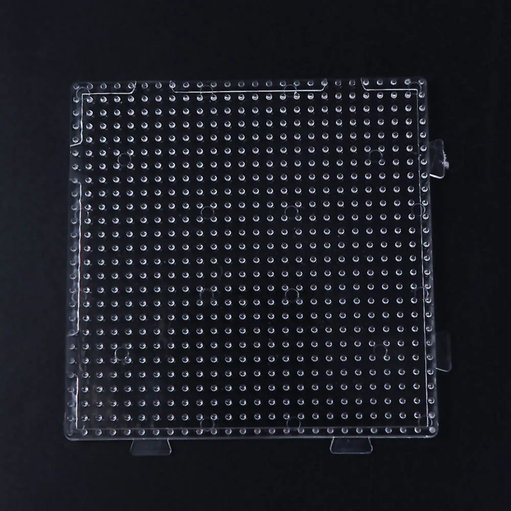 

2.6mm perler Creative Beads Tool Educational Toys Transparent Jigsaw Puzzle Diy Pegboard Puzzle Template Beads Template