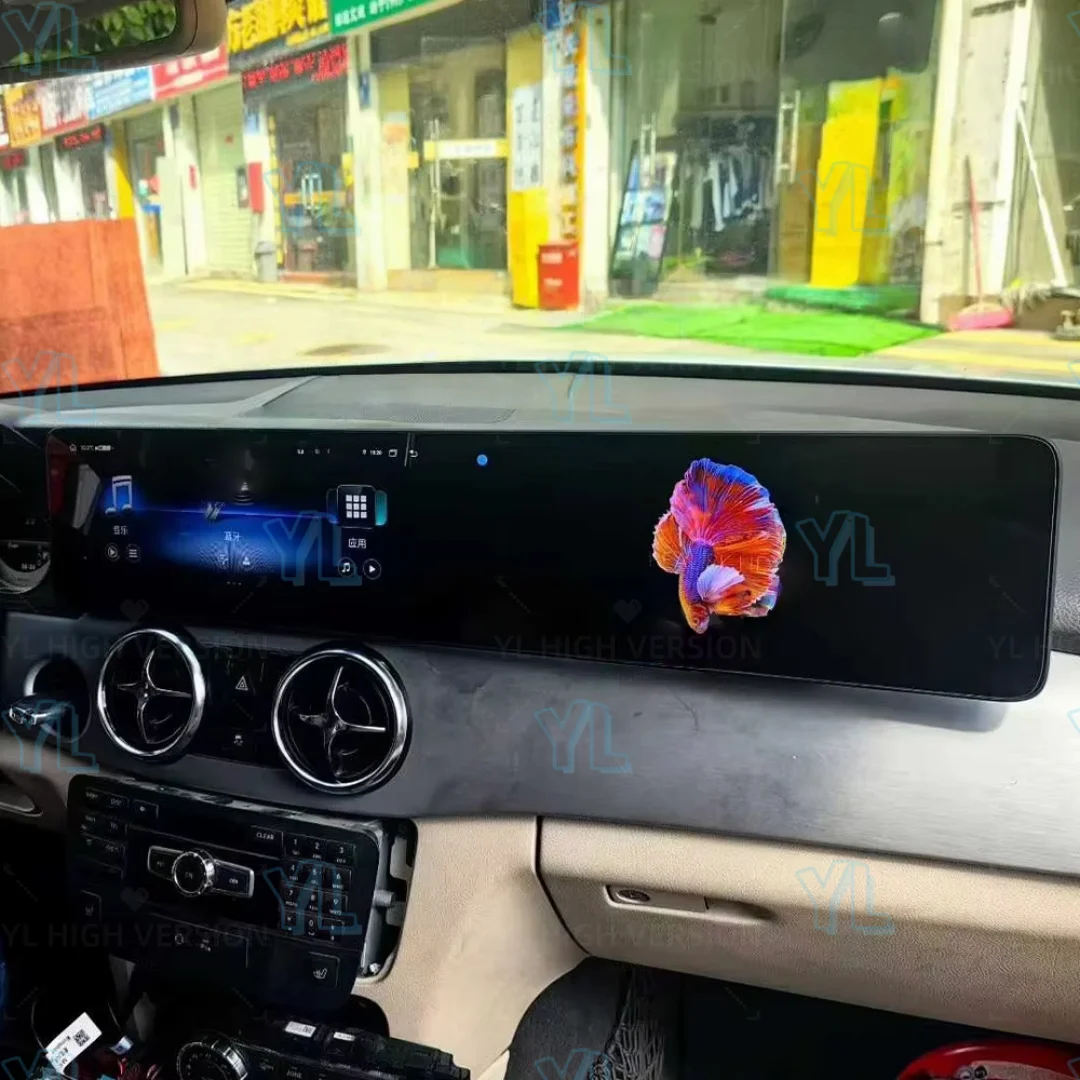 

Android13 Car Radio Stereo For Mercedes Benz GLK 2013-2015 Dual Screen 24.6" Android Auto GPS Multimedia Player Carplay Headunit