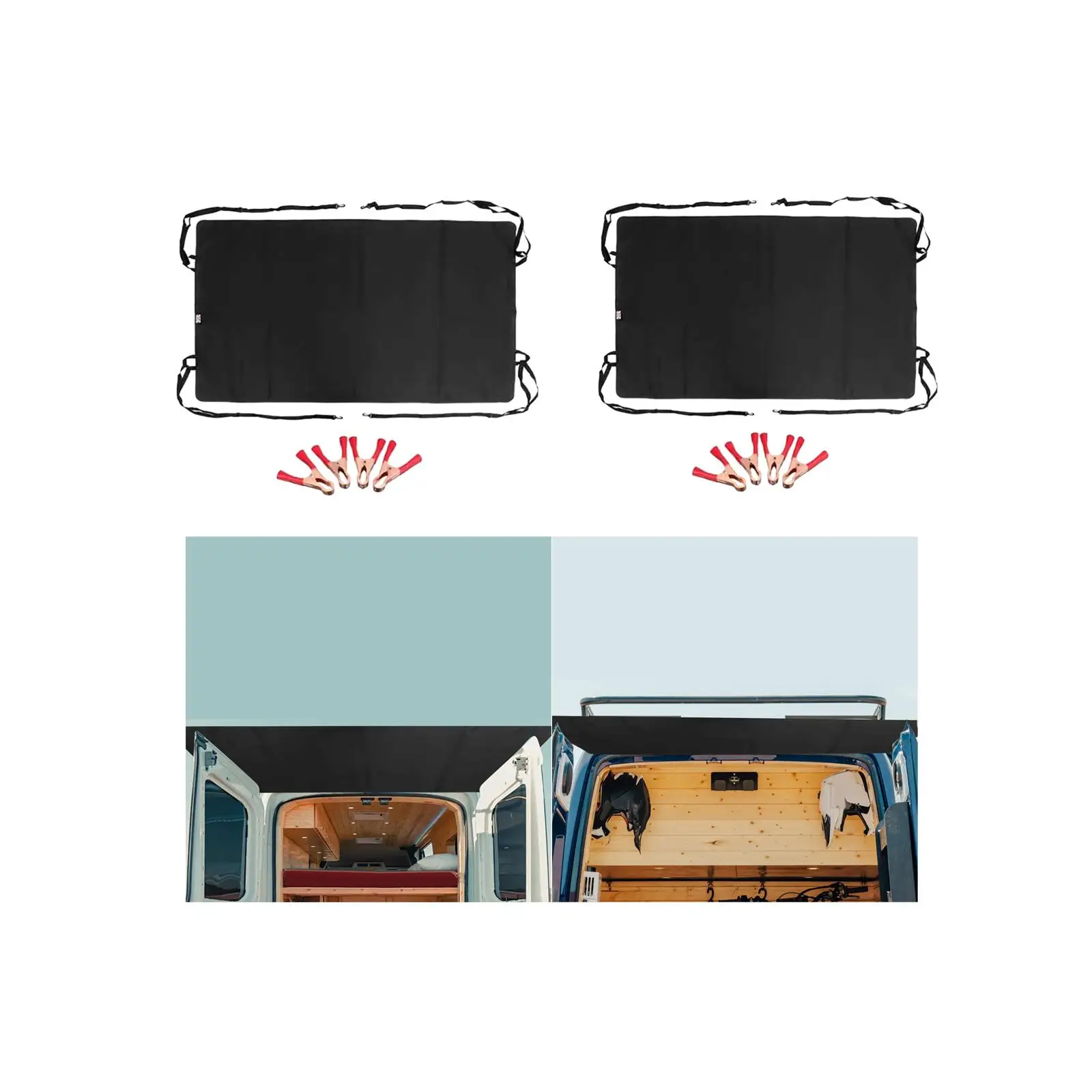 RV Rear Barn Door Awning Cover for Transit Custom 2013 Onwards