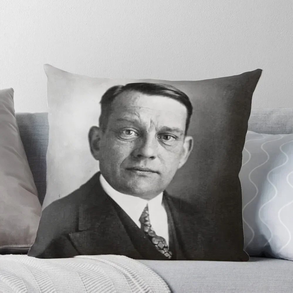 

René Coty OSS 117 Our RAIS to us Throw Pillow Sitting Cushion Cushion Child Couch Cushions autumn pillowcase pillow