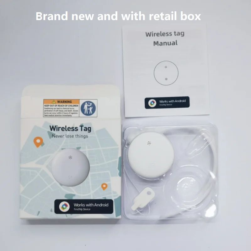 Gps-tracker voor Android Google Vind mijn apparaat Global Positioning Locator Airtag Vervanging Smart Finder voor auto Kinderen Dierentas