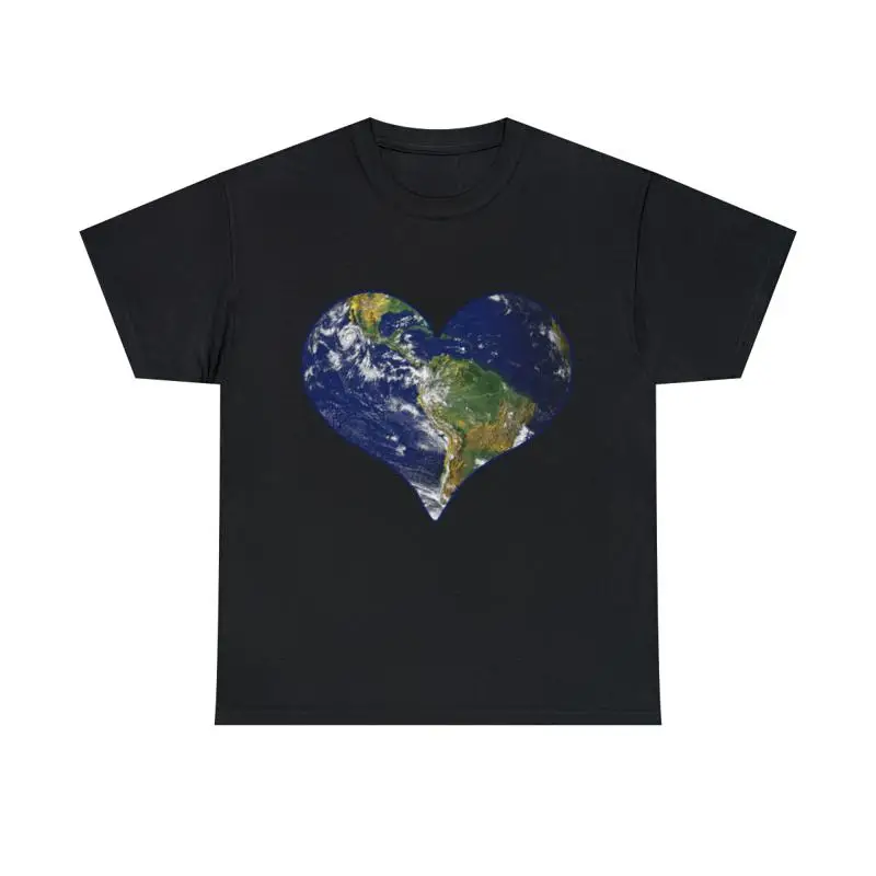 

Heart Earth Love T Shirt S 5Xl