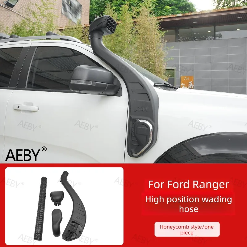 For Ford Ranger 2022-2026 Raise the intake pipe,snorkel kit,Air inlet wading and dustproof,Deep wading protection,Accessories view 6