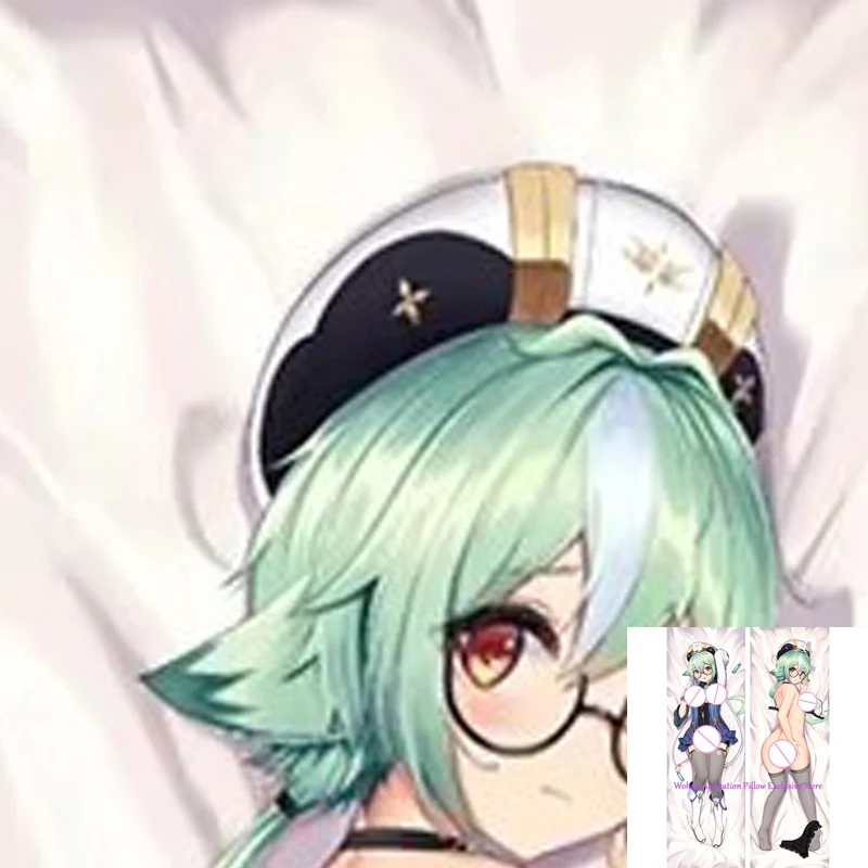 

Dakimakura Anime Pillow Cover Sun Visor Double Sided 2-Side Print Pillowcase Body Decoration