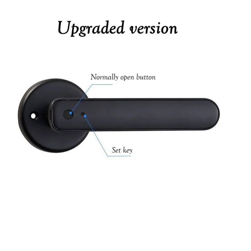 M4 Fingerprint Lock For Wooden Door Office Home Ball Lock Door Lock Handle Smart Lock Fingerprint Lock For Indoor Door