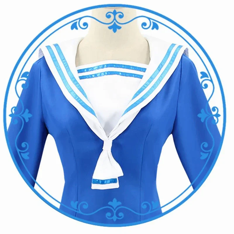 Anime Fruitmand Cosplay Kostuum Tohru Honda Cosplay Uniform Jk Meisje Schooluniform Vrouwen Matroos Kostuum Pruik Accessoires