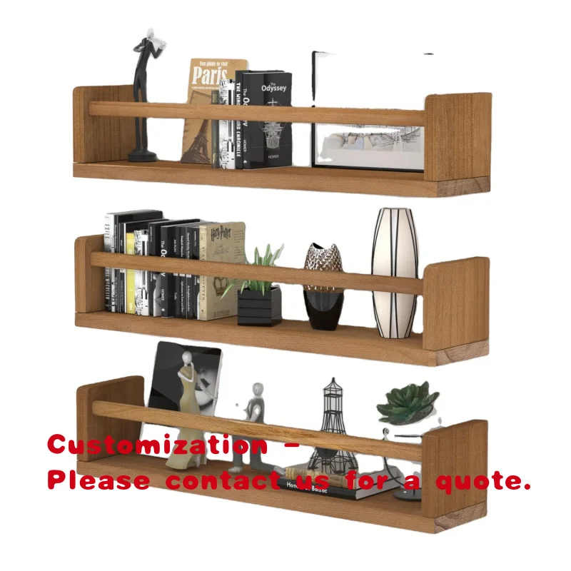 custom.24 Inch Wall & Display Shelves Floating Bookshelves Home or Office Decor
