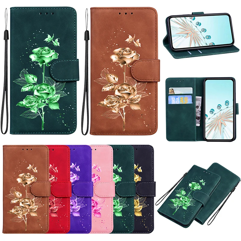 

Stand Flip Wallet Case For Samsung Galaxy A73 A72 A71 A51 4G 5G a81 A50S a40 A20 A30S a30 A20E Luxury Wallet Stand Phone Cover