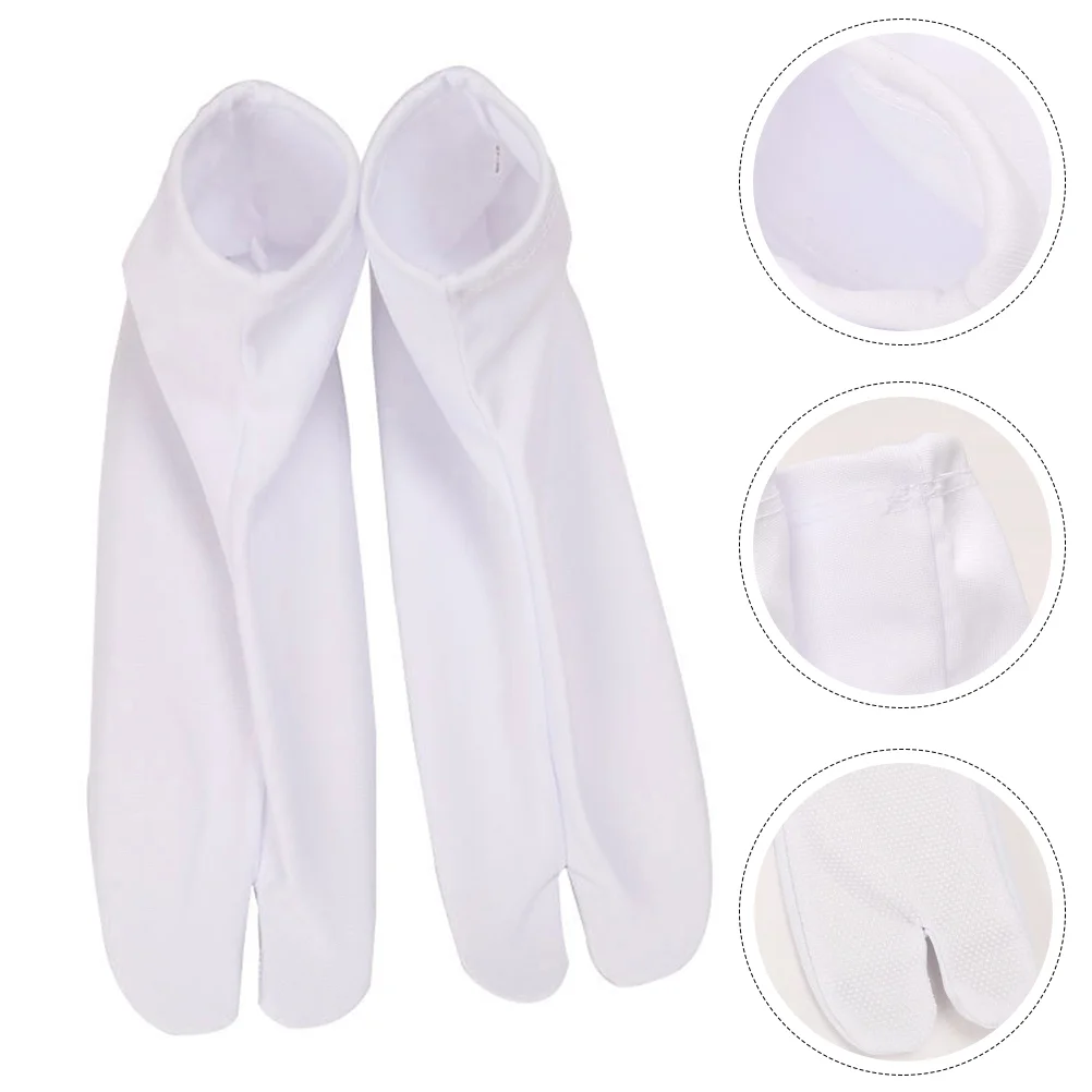 

Two Toe Socks Flops Two-finger Breathable Stockings Warm for Men Anti-skidding Cotton Men's Sandals Household Two-Toe