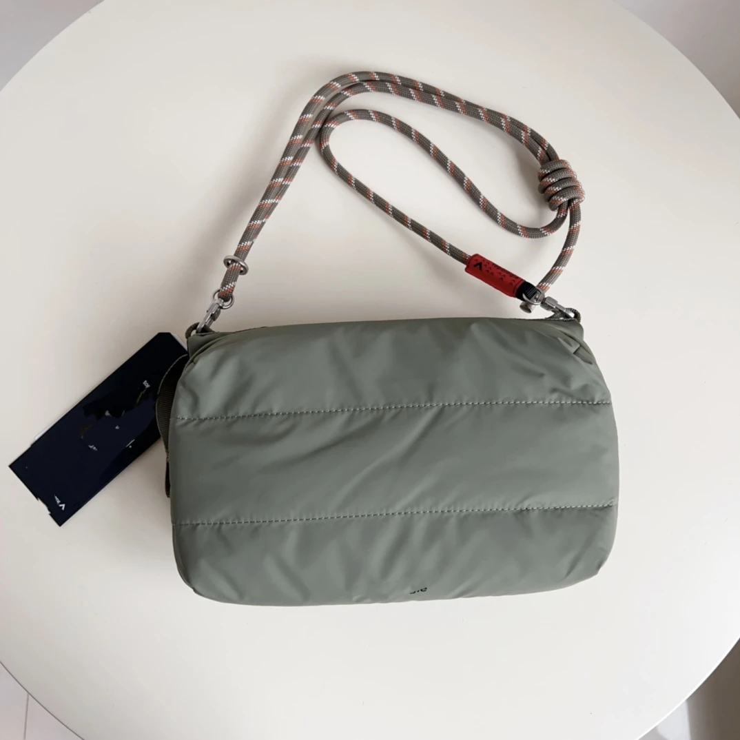 Large Size Waterproof Lightweight Cloud Bag Rope Bag Camo Green Beige Black Nylon Material Single Shoulder Bag for Youth