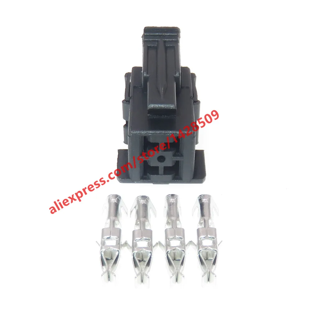 1 Set 4 Pin 2.8 Series Automotive Plastic Housing Electric Cable Socket Auto Accessories 929504-1