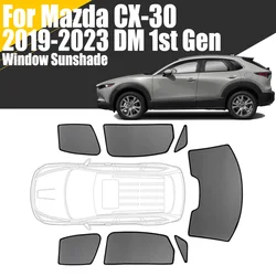 カスタマイズされた磁気窓,カーテン,メッシュ,フロントフロントガラスフレーム,mazda CX-30 dm 2019-2023 1 gen cx30