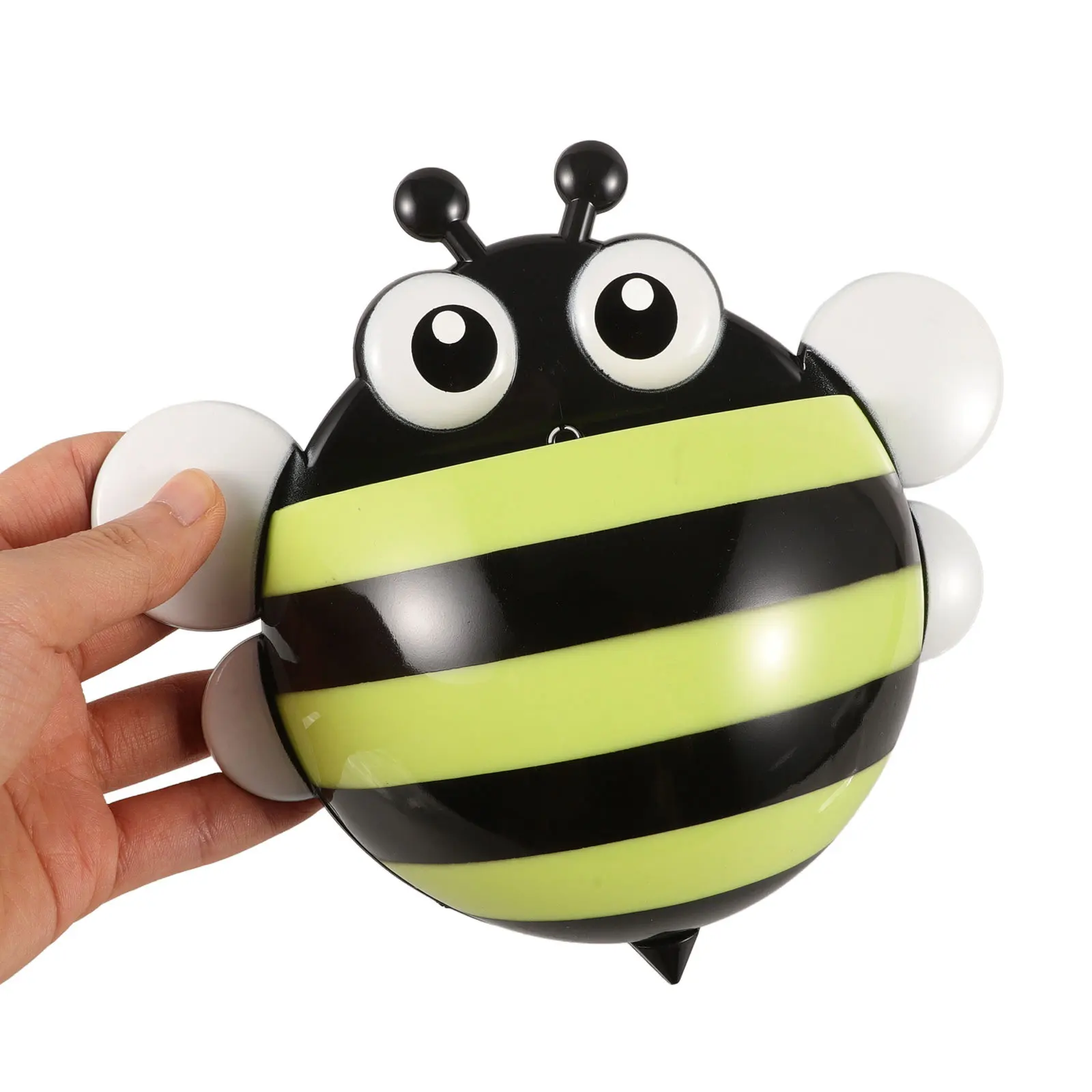 

Cartoon Bee Plastic Magnetic Pen Holder Whiteboard Marker Chalk Storage Box Office Organizer Stationery Holder Home School