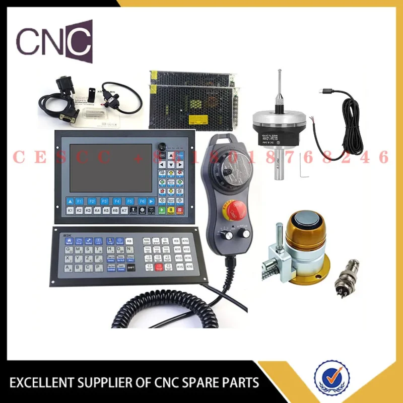 

5-axis offline CNC controller DDCS-EXPERT engraving machine control system ATC tool library handwheel guide rail 3D edge finder