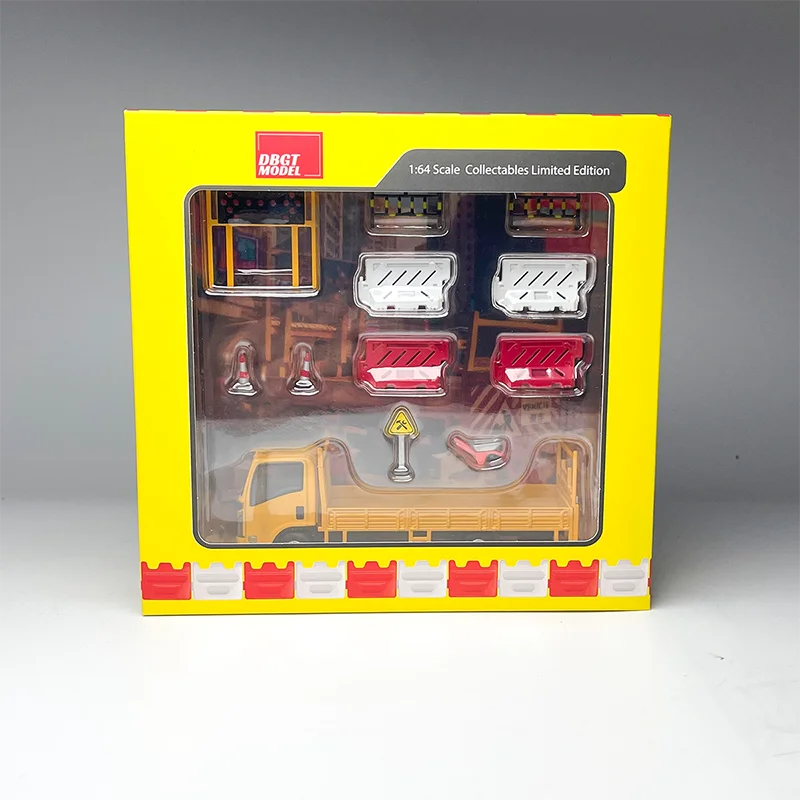 

Модель DBGT 1/64 ELF, инженерный грузовик с аксессуарами, модель автомобиля из сплава, орнамент, сувенир, коллекция, подарок для хобби
