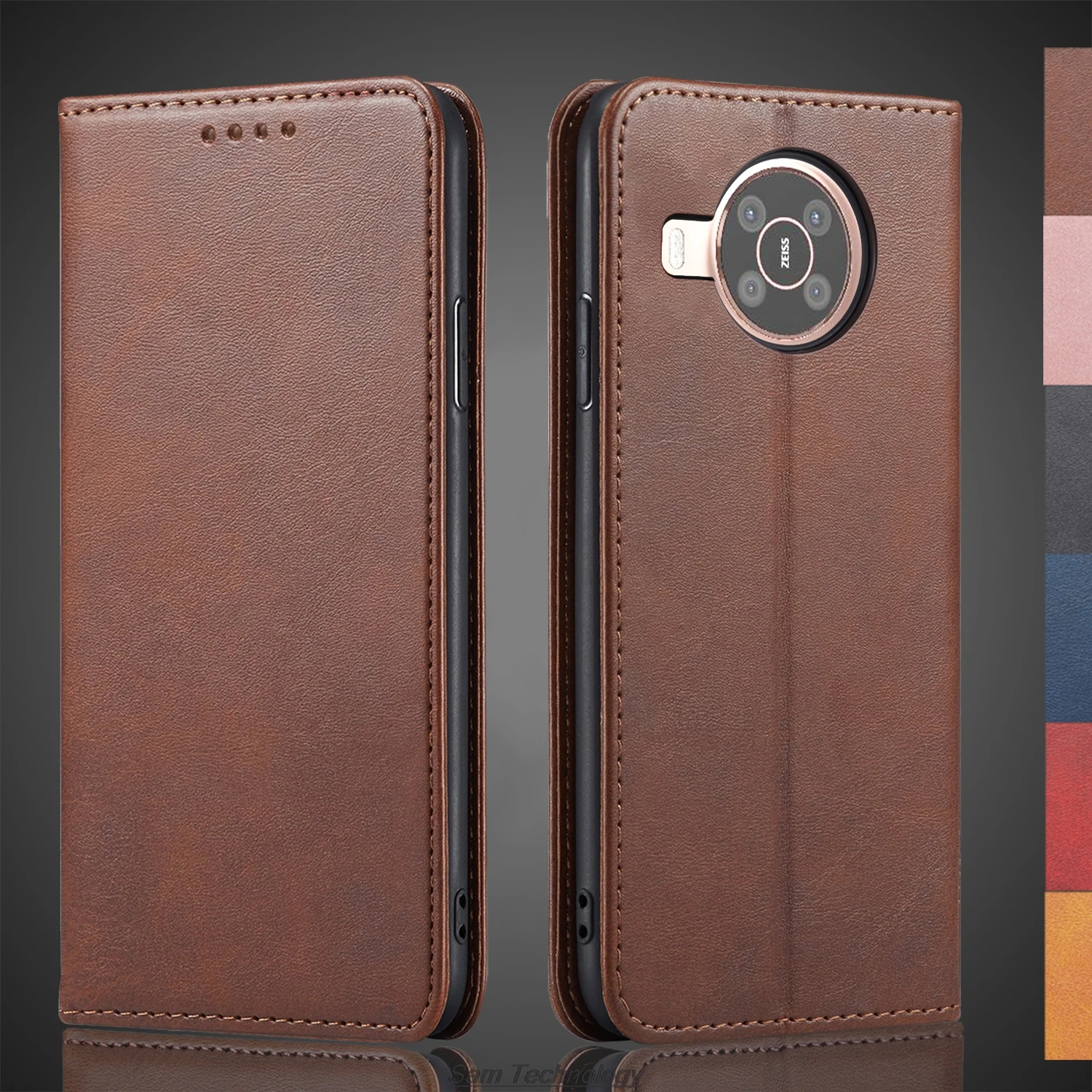 

Magnetic attraction Leather Case for Nokia X20 6.67" Holster Flip Cover Case Wallet Phone Bags Capa Fundas Coque