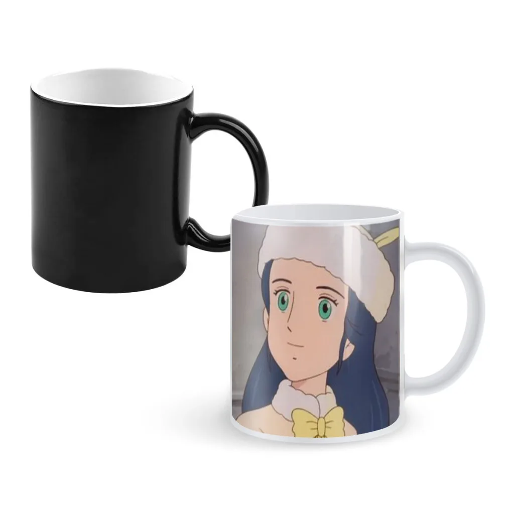 Tasses à café et tasse en céramique One Piece Little Princess, changement de document créatif, tasse à thé, lait, cadeaux de nouveauté standardisée