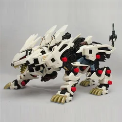 BT klocki ZOIDS RZ-041 White Liger ZERO 1:72 w skali pełnego działania zestaw z tworzywa sztucznego montuje Model prezenty świąteczne dla dzieci