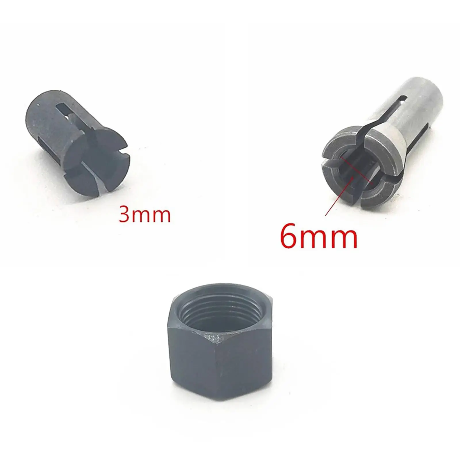 Collet Nut Collet Chuck for GD0603 GD0601 763627-4, Lightweight Accessory