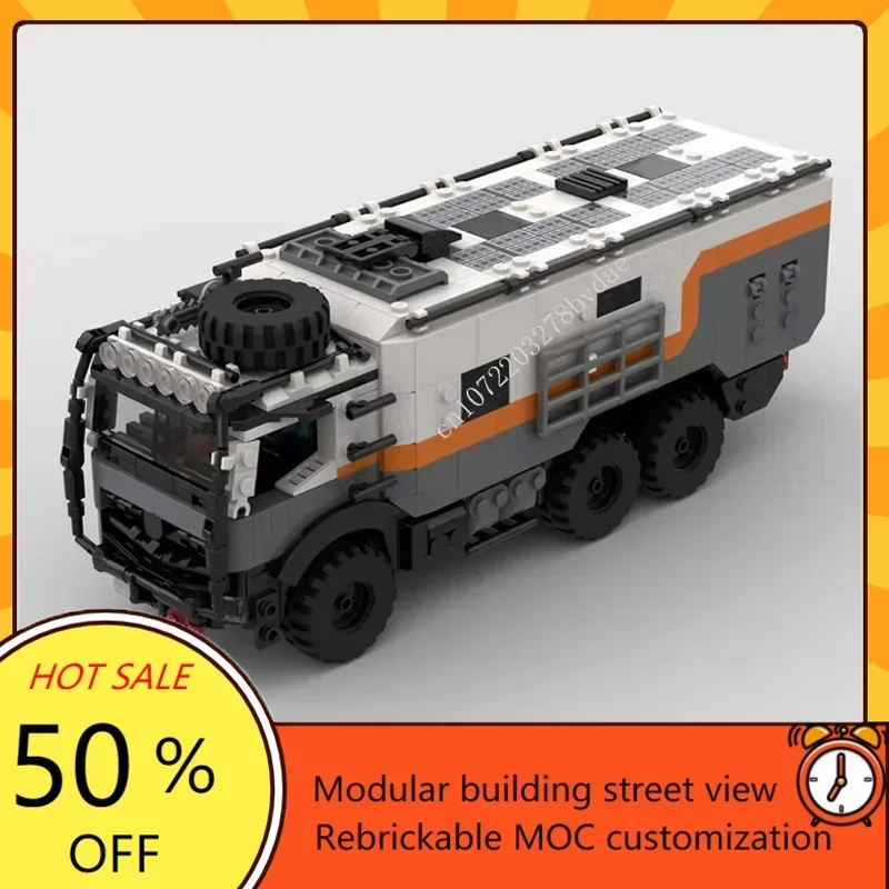 

1192PCS MOC Speed Champions Arocs 6x6 Expedition Model Building Blocks Bricks DIY Creative Assembly Kid Toys Gifts