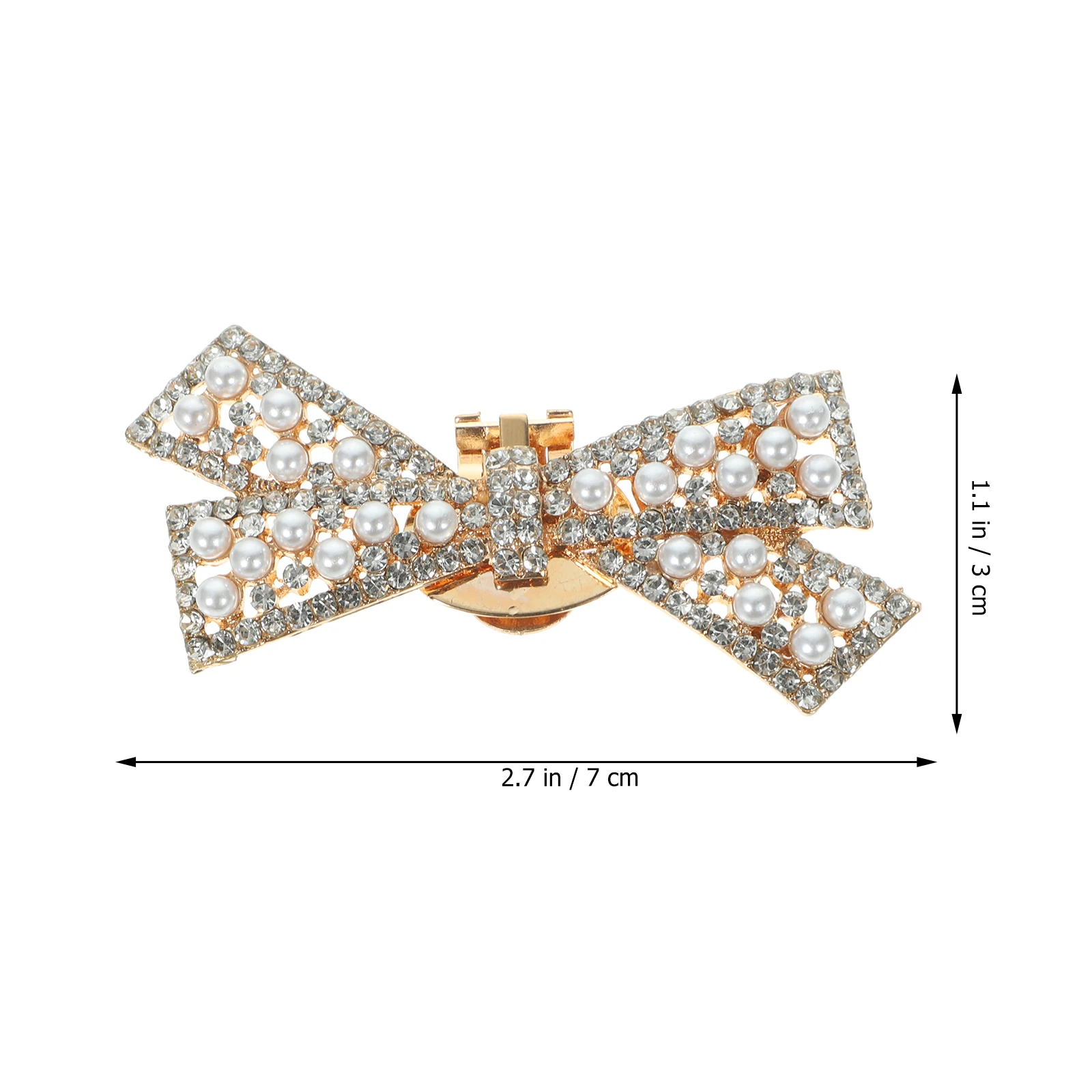 

Bow Shoe Buckle Clips Ornaments Decorations Accessories Charm Charms Women Bride