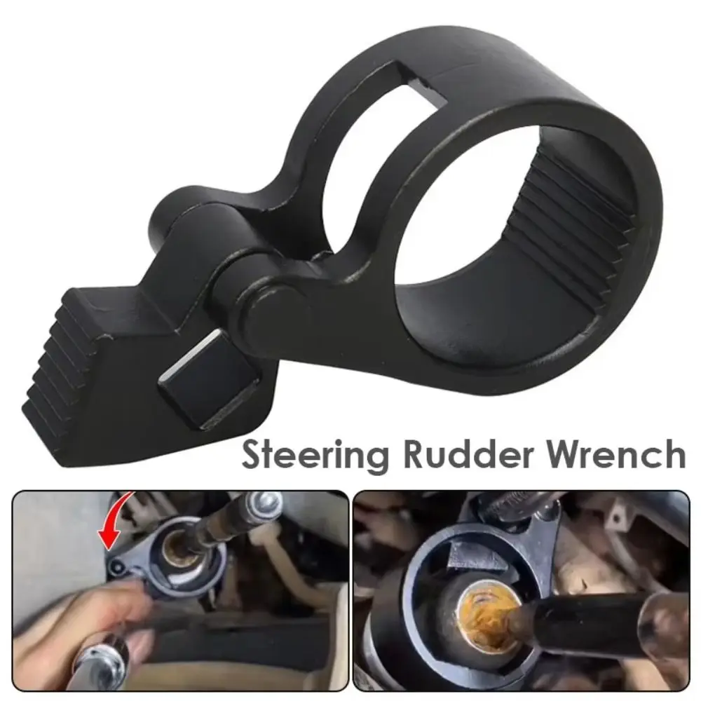 

Heavy-Duty Steering Gear Rod Wrench Universal Essential Steering Linkage Removal Tool Durable Professional