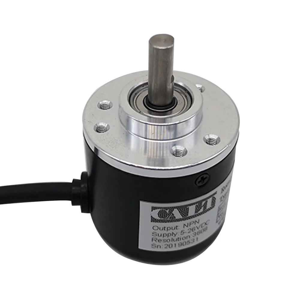 

ES38-06G1000BSP524 6mm solid shaft PNP rotary encoder two channel 1000ppr Incremental Rotary Encoder