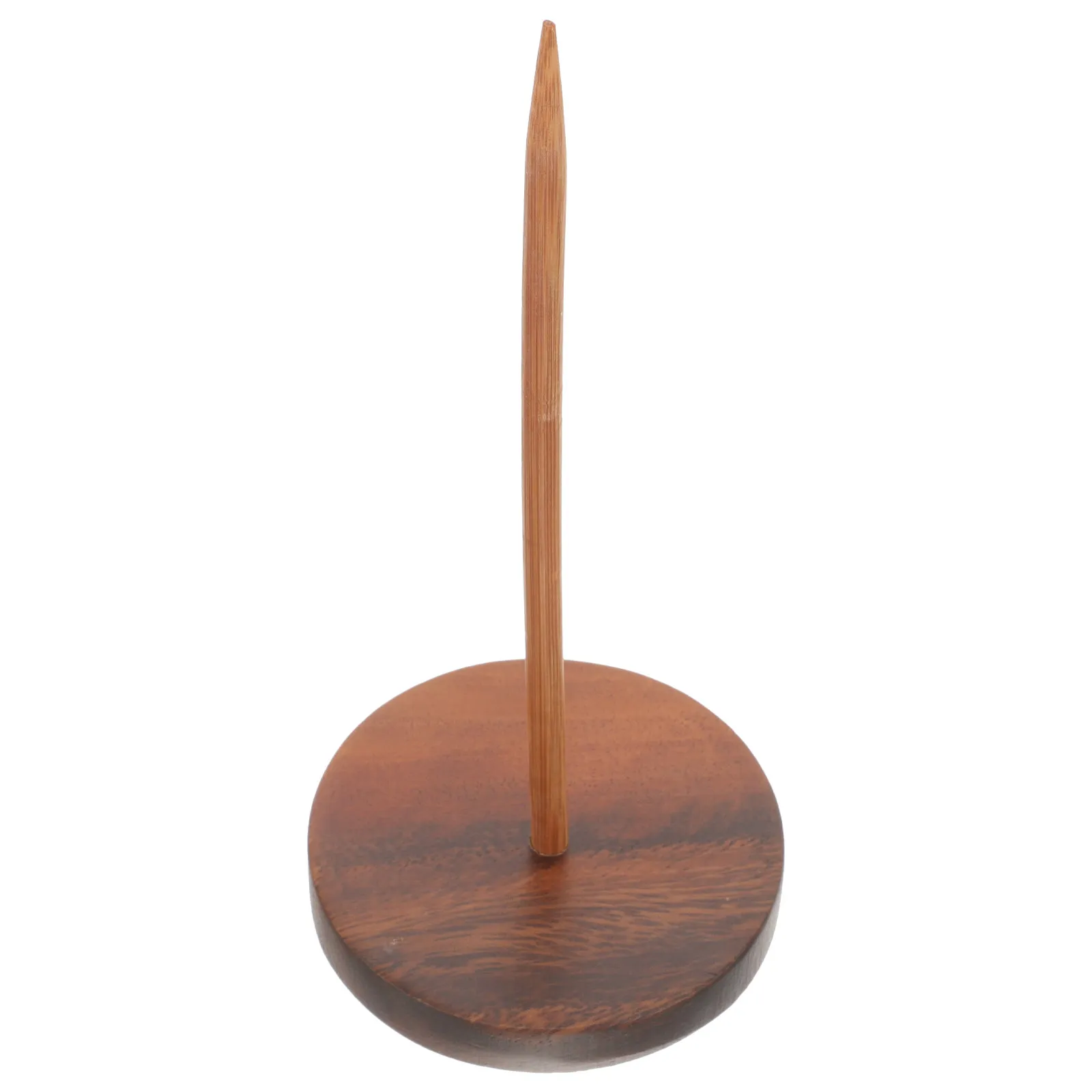 

Premium Walnut Wood Receipt Spike Holder for Restaurant Cashier Counter Office Desk Bills Notes Invoices Organizer Ticket Stand