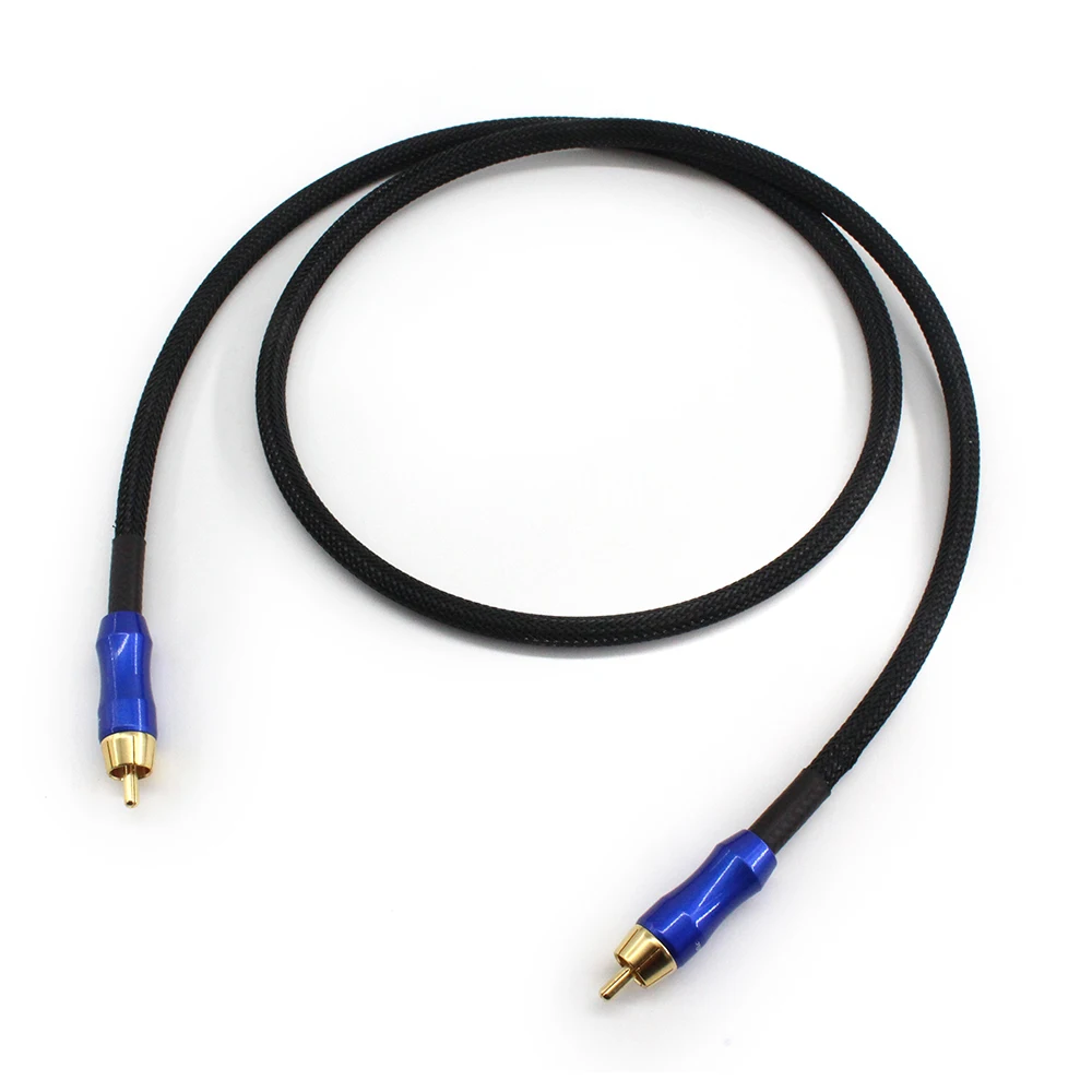 

Canare Budweiser 75-Ohm Digital Coaxial: Audiophile-Grade RCA Interconnect with Double Shielding​