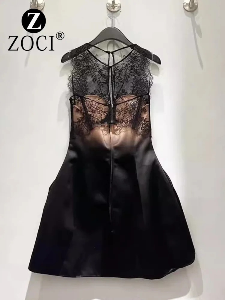 [ZOCI] 2024 High End Socialite Lace Dress, 2024 New Style, Beautiful Temperament, Wearing A Dress Charm A Queen