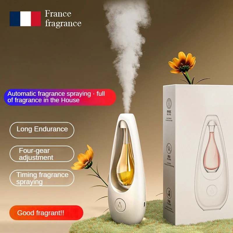 Ambientador en aerosol para habitación, difusor de aromaterapia recargable/fragancia para el hogar del hotel, difusor de aceite esencial de aromaterapia