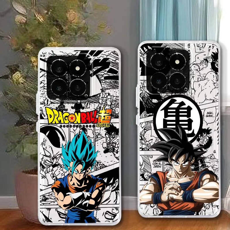 

D-Dragon Balls Saiyan For Xiaomi 17 15 14T 13T 13 12T 12 12S 11T 11 11i 10 10T Ultra Pro Lite Translucent Phone Case