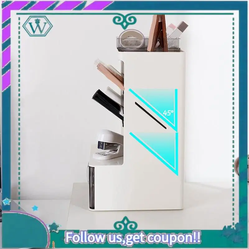 

1 Piece Pen Holder Desk Organizer With Drawer For Desk Office Organization, For Brush Organizer Office School