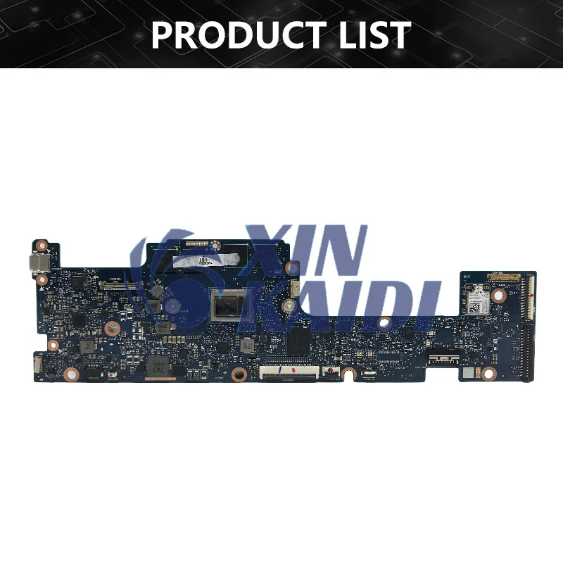 Placa-mãe para laptop C425TA, placa-mãe para laptop ASUS Chromebook C425 C425TA CPU M3-8100Y I5-8200 4415Y 4G 8G-RAM 32G 64G 128G-SSD