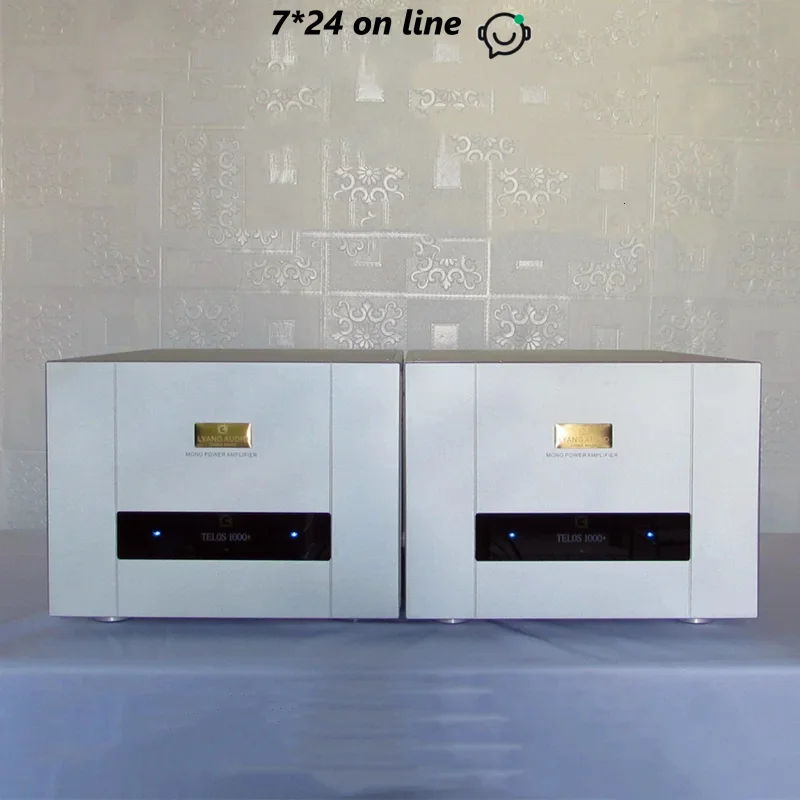 N-062 TELOS 1000 Line متوازن تمامًا سبليت نقي بعد المرحلة HiFi مكبر كهربائي يشير إلى Gaowen 550W/8 Ohm 800W/4 Ohm