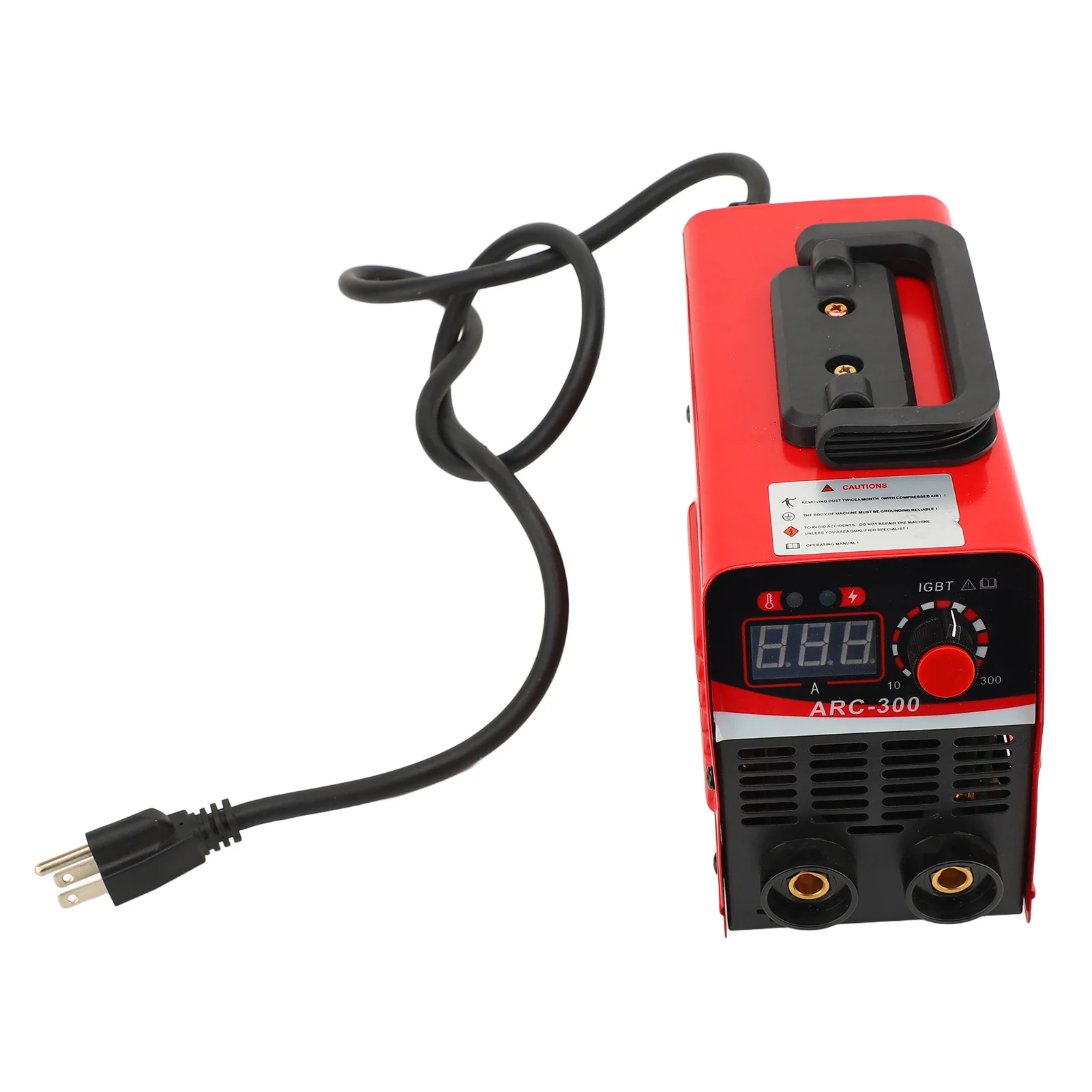 Inverter Welding Machine Portable Mini Welder 20‑160A 6500W Inverter Welder Machine IP23 Protection ARC300 Red
