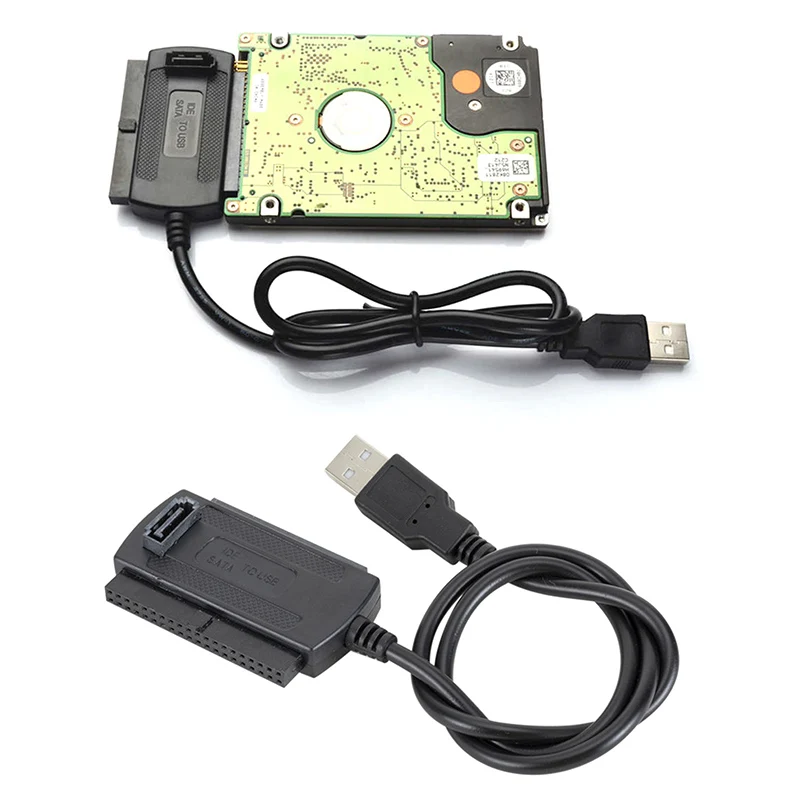 USB 2.0 To IDE Adapter Converter Cable For 2.5 3.5 Inch Hard Drive HD-F(x)