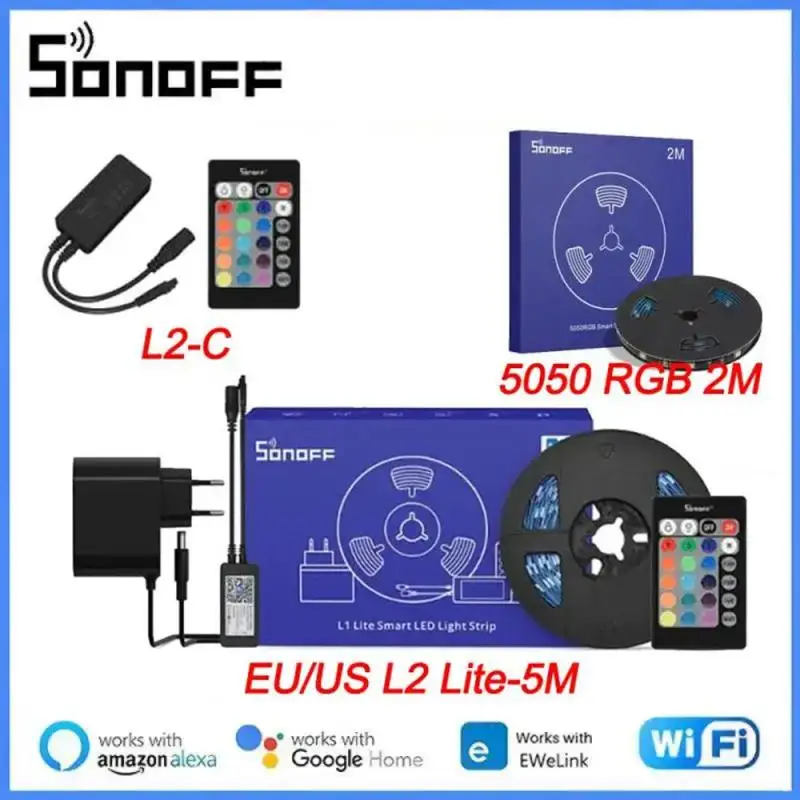 

Умная Светодиодная лента SONOFF L2/L2 Lite с поддержкой Wi-Fi