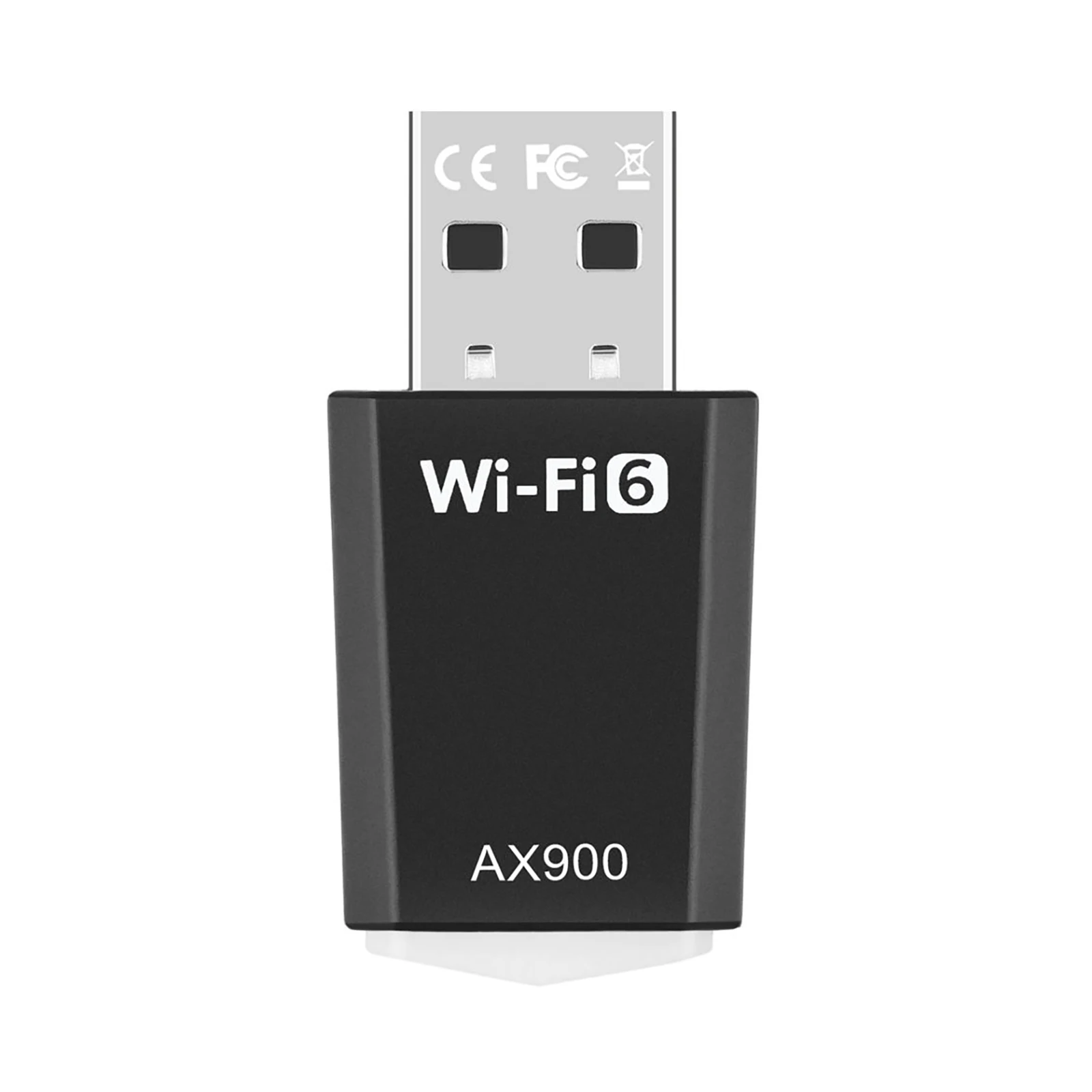 WiFi 6 AX900 USB WiFi Adapter 2.4G/5GHz 900Mbps Wireless Ethernet WiFi Network Card Drive Free USB Dongle For PC Win10/11