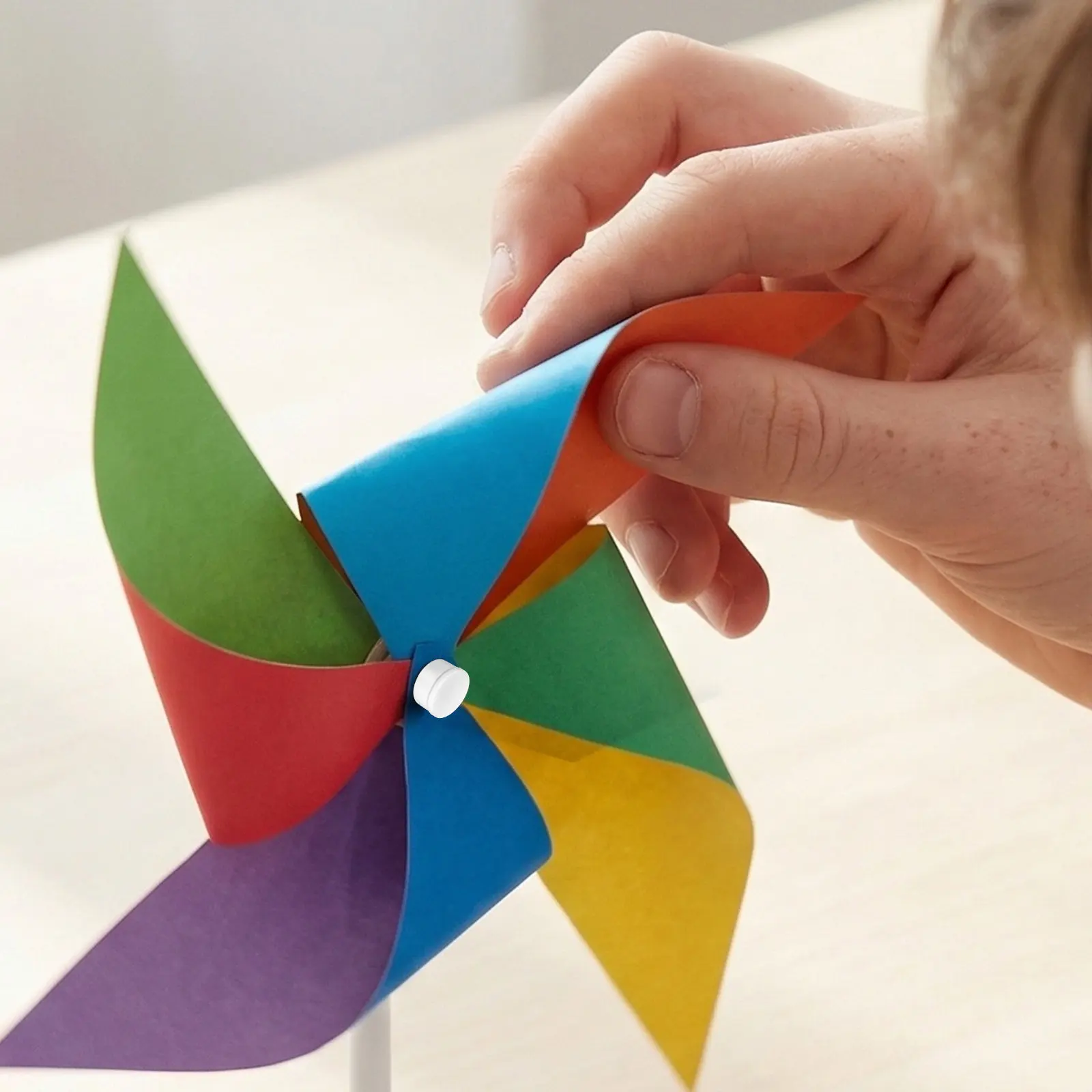 

50Pcs Compact Rotary Ball Bearing Base Lightweight DIY Spinning Craft Accessory for Windmill Decorations Hair Accessories Clay