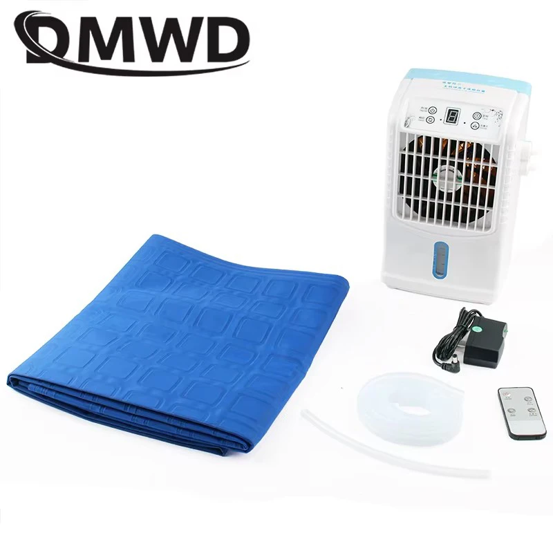 سرير تبريد كهربائي حصيرة الثلج ، تكييف الهواء ، برودة ، مروحة ، جهاز تحكم عن بعد ، مبرد ، تدوير المياه ، فراش التبريد ، الاتحاد الأوروبي