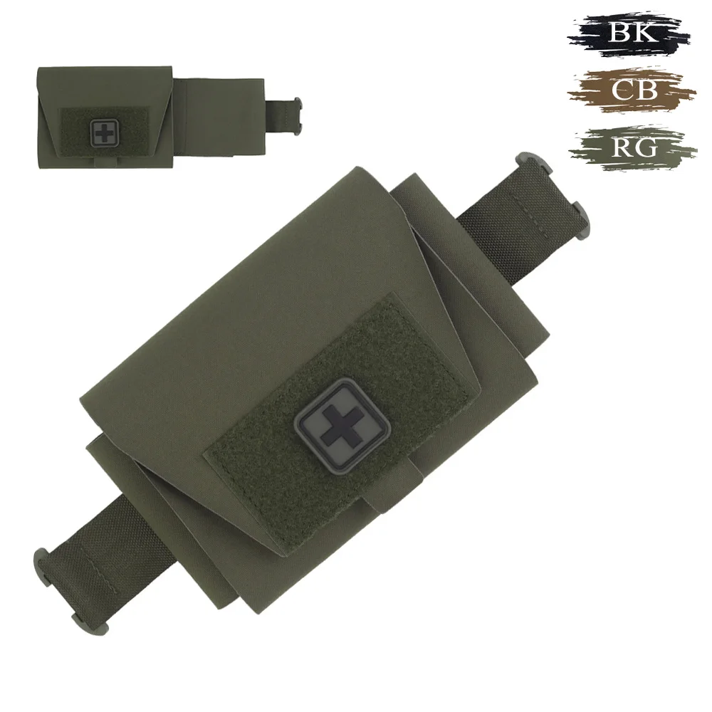 

Легкая медицинская сумка MOLLE Split Design V2, небольшая медицинская сумка для переноски ремня и пластин, охотничьи аксессуары, медицинская аптечка