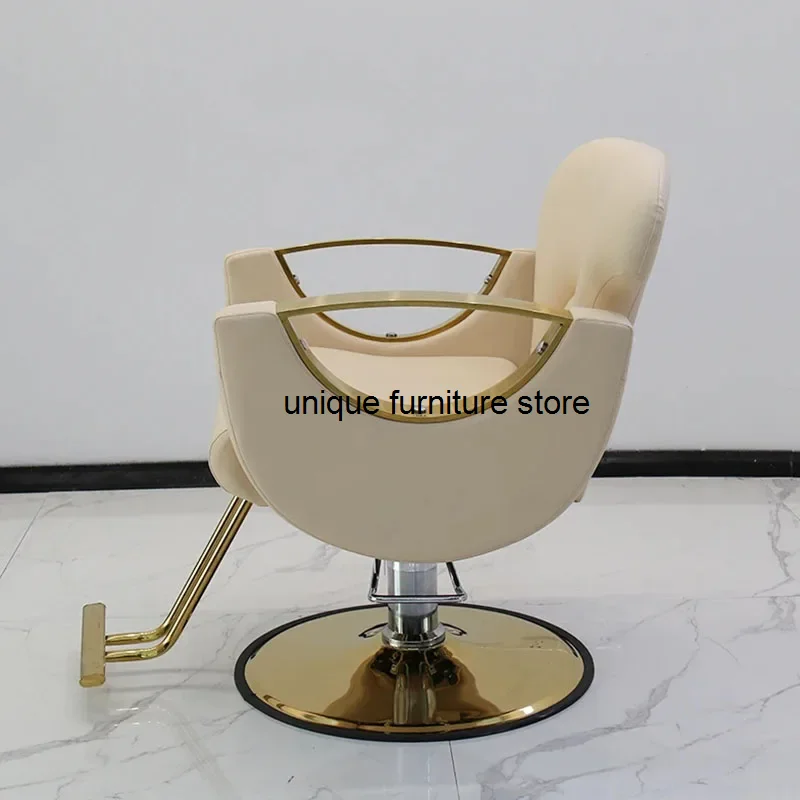 Dressing Man Barber Chair Luxury Woman Recliner Makeup Stylist Designed Barber Chair Beauty Equipment Kapperstoel Home Furniture