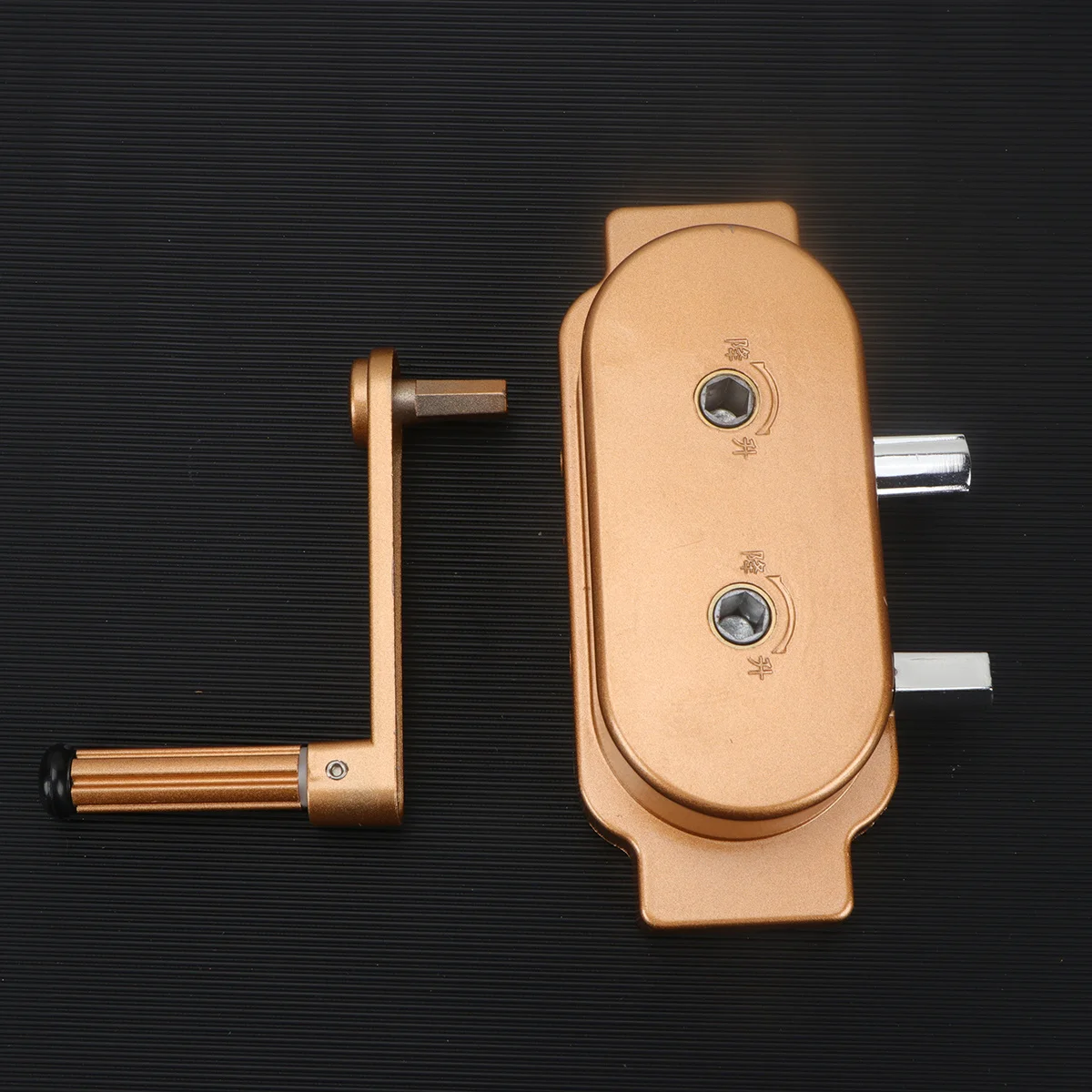 

Hand Crank Lift Clothing Accessories Aluminum Alloy Golden Replacement Part For Home Laundry Shop Use Hanger Hand Crank