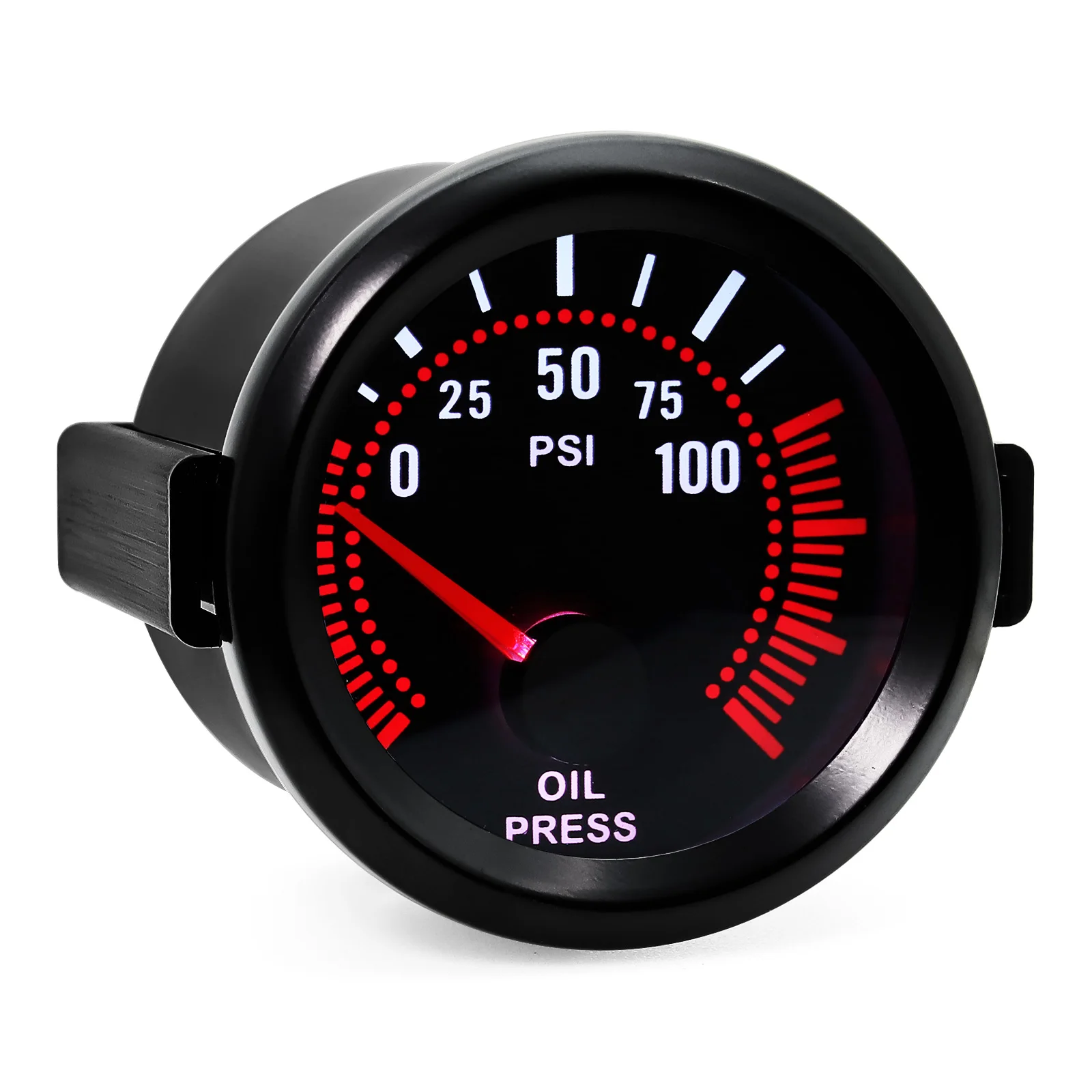 Oil Pressure Gauge Installed